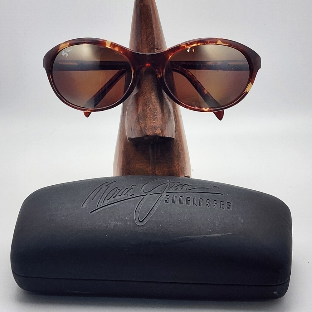 Maui Jim Polarized Tortoiseshell Sunglasses & Case